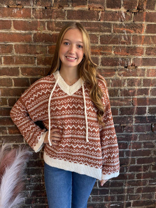 Ivy Fleece Knit Hoodie