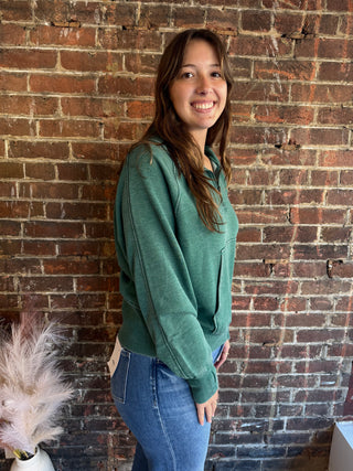 Ryleigh Sweatshirt | Dark Green