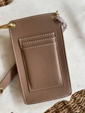 Perri Cell Bag in Mocha