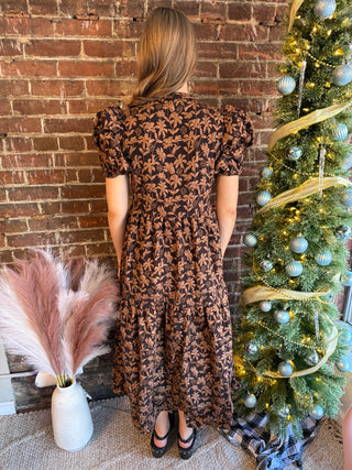 Flora Dress | Brown