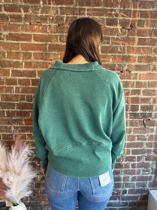 Ryleigh Sweatshirt | Dark Green