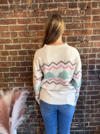 Tree Sweater Top