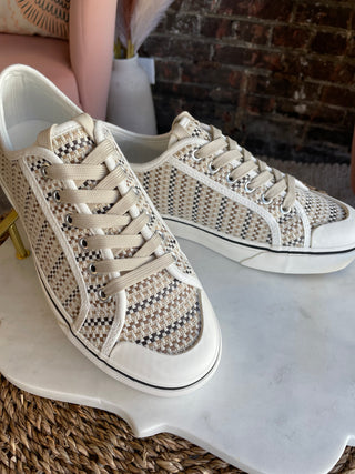 Waiting List Sneakers | Tan Combo