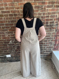 Fran Overall Jumpsuit | Stone