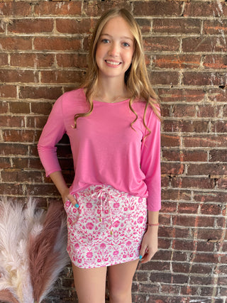 Enchanted Garden Skort | Pink