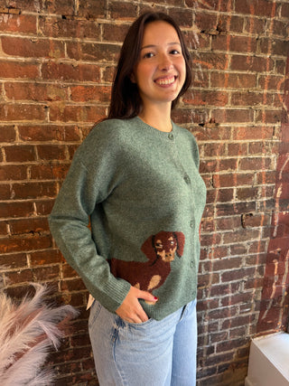 Grace Dog Cardigan