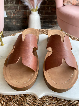 Hold Please Sandals | Bourbon