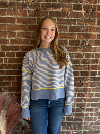 Payton Sweater | Blue
