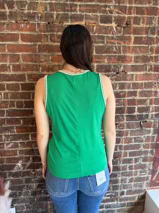 Whisper Tank | Kelly Green