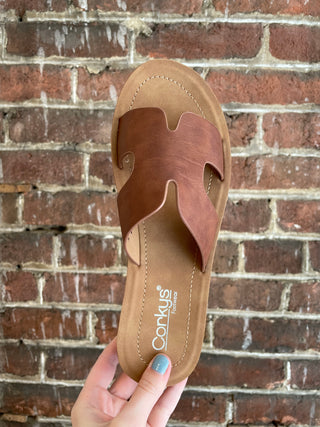 Hold Please Sandals | Bourbon