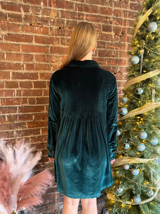 Selena Dress | Emerald