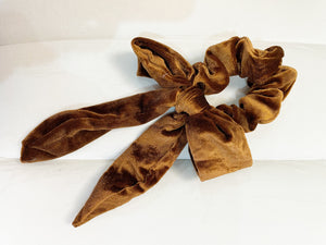 Velvet Scrunchie Bows