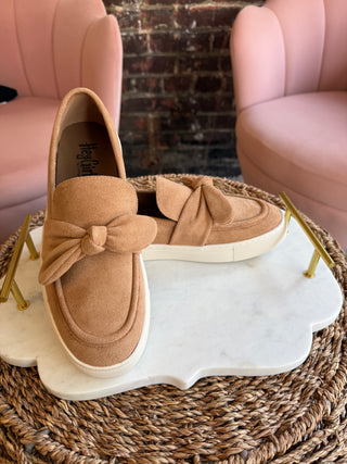 Why Knot | Camel Faux Suede
