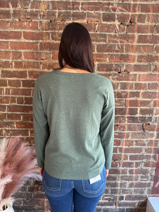 Brynlee Top | Olive
