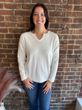 Brynlee Top | Ivory