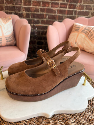 Pity Party | Chestnut Faux Suede