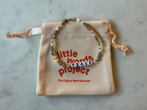Peace Bracelet- Cashmere