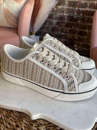 Waiting List Sneakers | Tan Combo