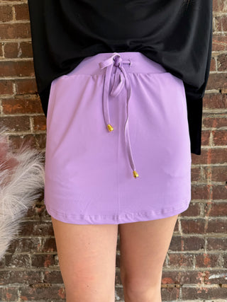 Solid Lavender Skort