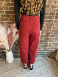 Luna Pants | Maroon