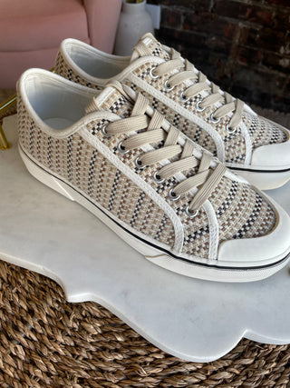 Waiting List Sneakers | Tan Combo