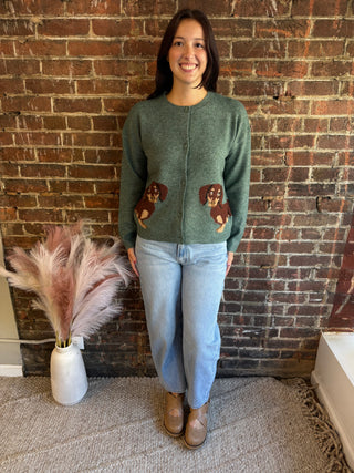 Grace Dog Cardigan