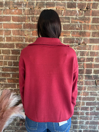 Dawn Sweater | Wine