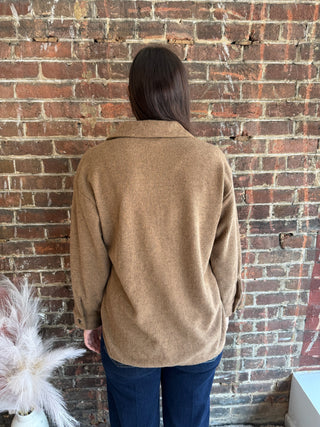 Bailey Shacket | Mocha
