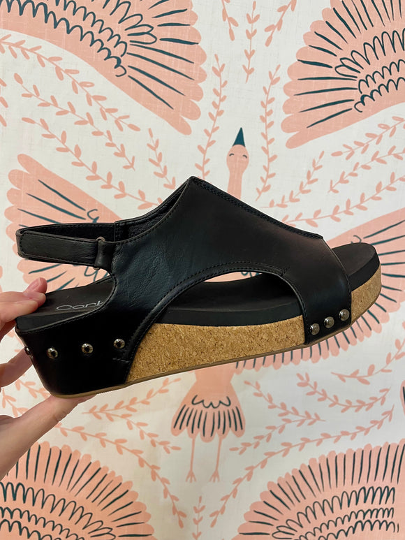 Volta Wedges | Black