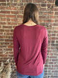 Brittany Basic Long Sleeve Tee