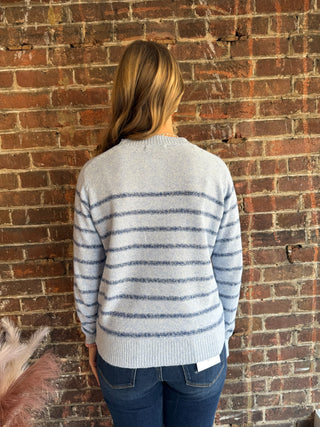 Everly Sweater | Light Blue