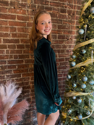 Selena Dress | Emerald