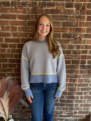 Payton Sweater | Blue