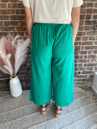 Farah Pants | Emerald Green