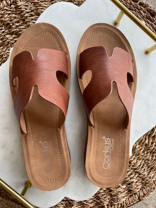 Hold Please Sandals | Bourbon