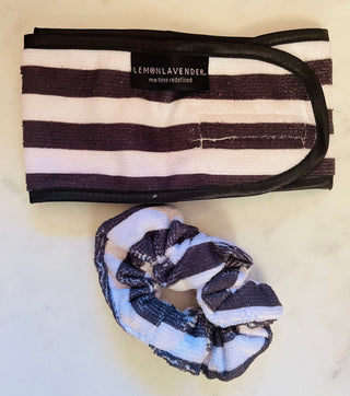 High & Dry Microfiber Scrunchie/Headband Duo