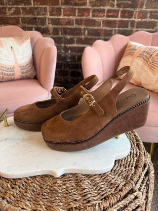 Pity Party | Chestnut Faux Suede