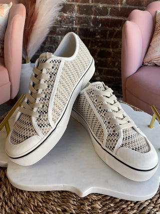 Waiting List Sneakers | Tan Combo