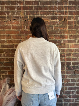 Hurricanes Mock Neck Sweatshirt