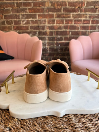 Why Knot | Camel Faux Suede
