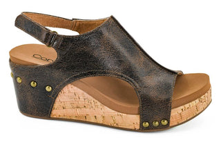 Carley Wedges | Espresso Crackle