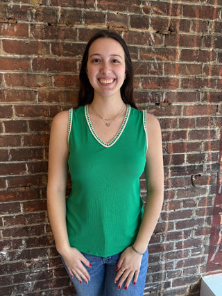 Whisper Tank | Kelly Green