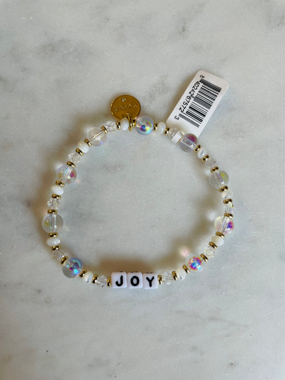 Joy Bracelet- Glass Ornaments