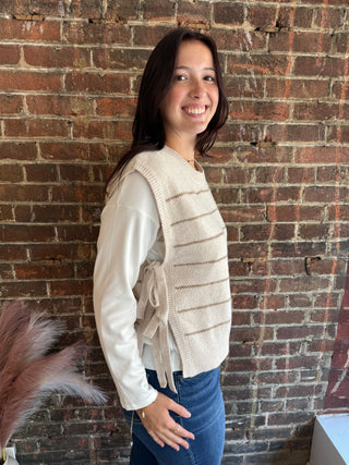 Naomi Tie Knit Vest
