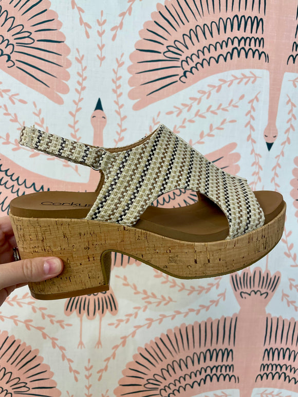 Miss Carley | Tan Multi