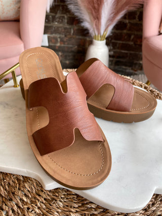 Hold Please Sandals | Bourbon