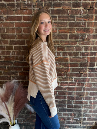 Payton Sweater | Taupe