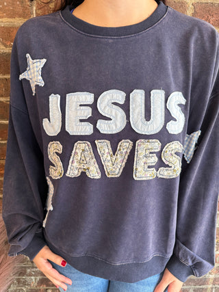 Jesus Saves Pullover