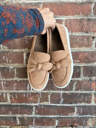 Why Knot | Camel Faux Suede