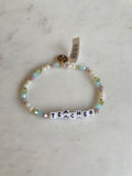 Teacher Bracelet- Back to School Collection